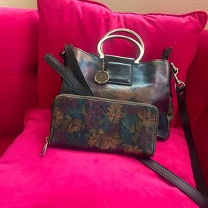 Patricia Nash handbag and matching wallet